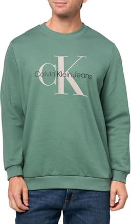 Men's Monogram Logo Crewneck Sweatshirt