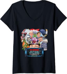 Womens Jeff Dunham Columbus, OH (2025) V-Neck T-Shirt