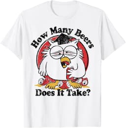 Owl How Many Beers Does It Take T-Shirt