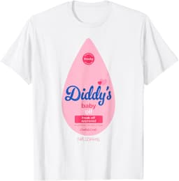 Diddy's Funny Baby Oil Christmas t-shirt