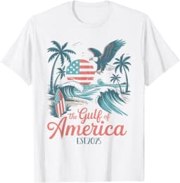 4th Of July Funny Gulf Of USA America's T-Shirt