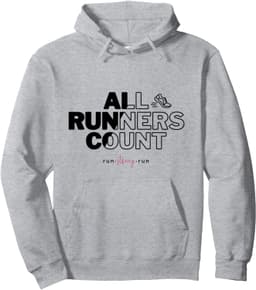 All Runners Count Gift For Runners & Joggers Pullover Hoodie