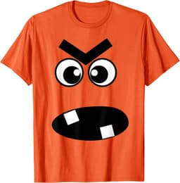 Creepy Carrots Face Halloween costume Kids T-Shirt