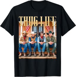 Thug Life Trump Vance Kennedy Elon T-Shirt