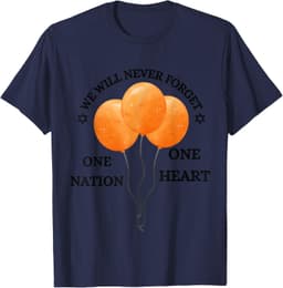 We Will Never Forget One Nation One Heart Bibas Family Boys T-Shirt