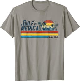 America Patriotic Tee Vintage Funny Gulf of 'Merica T-Shirt