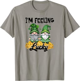 Studio B Graphic DesignsI'm Feeling Lucky Gnomes T-Shirt