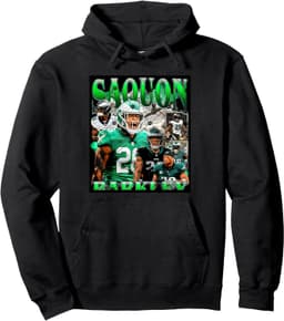 Saquon Eagles Vintage Barkley, Foot Ball 90s Pullover Hoodie