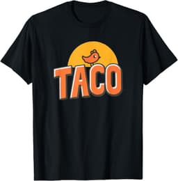 Funny Chicken Meme Trendy TACO Trump Always Chickens Out T-Shirt