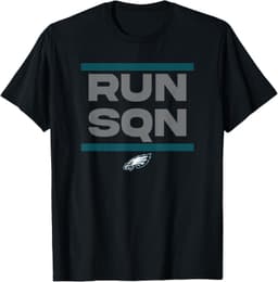 RUN SQN Saquon Eagles Vintage Barkley Design 90s Graphic Tee T-Shirt