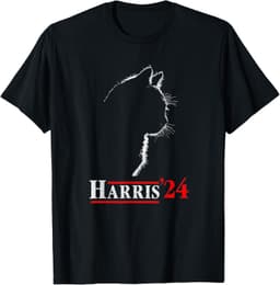 Funny kamala harris Cat Ladies T-Shirt