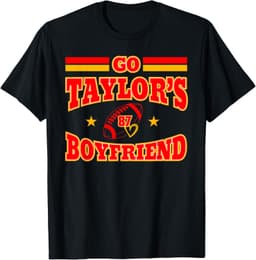 Go Boyfriend Football gift Fans T-Shirt