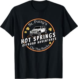 St. Patty's On The Rocks Off-Roading Hot Springs T-Shirt