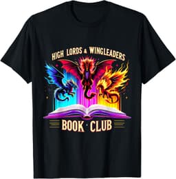 Epic Readers GuildBook Lovers Fantasy Dragon Book Club High Lords Wingleaders T-Shirt