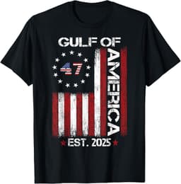 Gulf Of Usa America Est 2025 T-Shirt