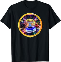 Sonic the Hedgehog Sonic Racing CrossWorlds Key Art T-Shirt