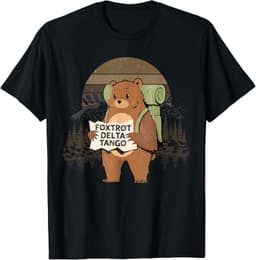 Funny Bear Foxtrots Deltas Tango T-Shirt