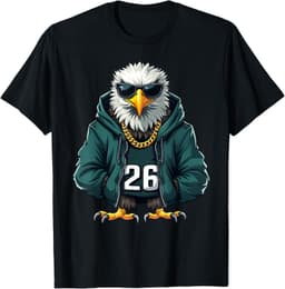 Eagle Vintage Cool Bird In Sunglasses For Men Women Kids T-Shirt