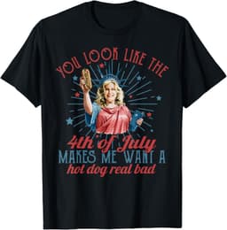 You Look Like The Happy 4th of July Patriotic America Funny T-Shirt