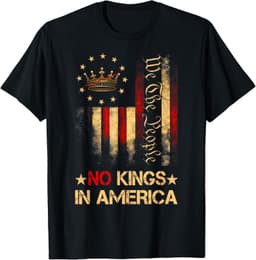 Patriotic Pro-Democracy Protest June 14 No Kings In America T-Shirt