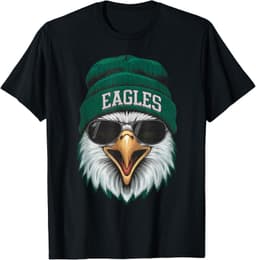 Cool Face Eagles with Sunglasses Vintage FunnyEagles T-Shirt